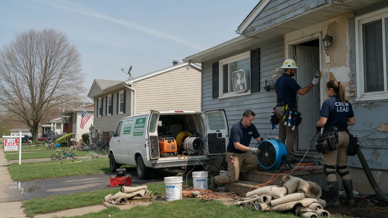 Flood Cleanup in Sodus, MI near me