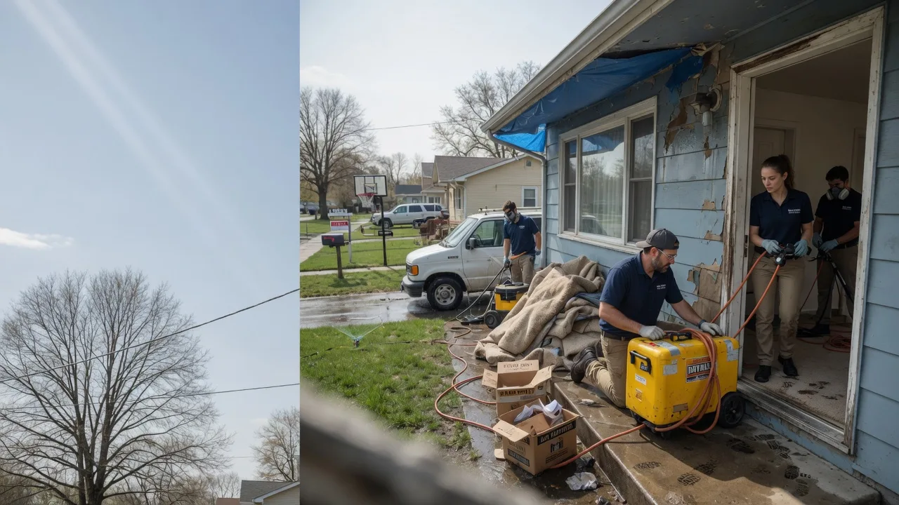 Basement Flood Cleanup in Sodus, MI near me